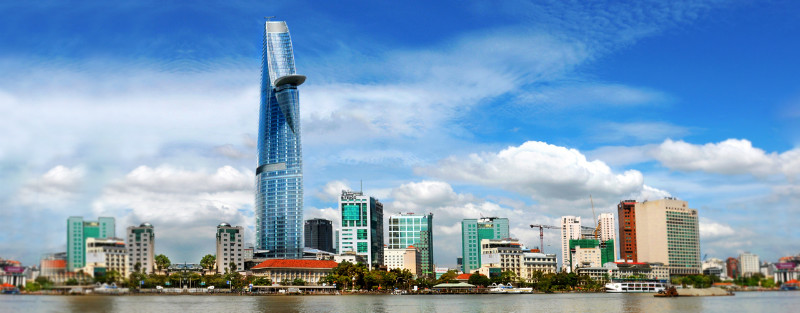 Bitexco Financial Tower in Ho Chi Minh City