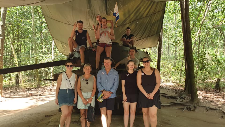 Viet Fun Travel tour in Cu Chi Tunnels