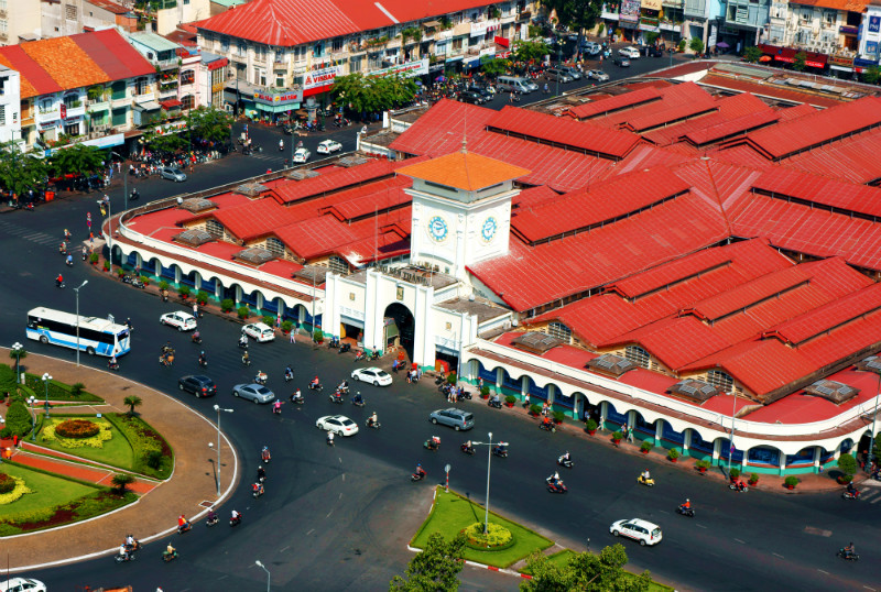 Ben Thanh Market Viet fun Travel