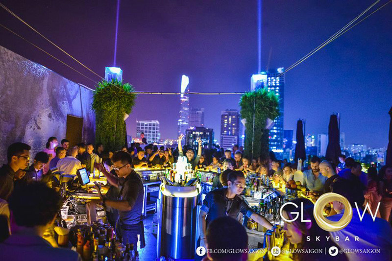Glow Sky bar Saigon