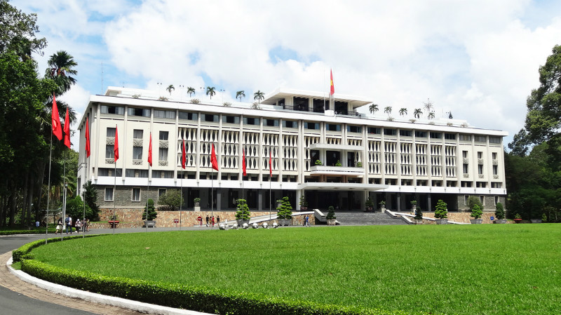 Hasil gambar untuk Reunification Palace