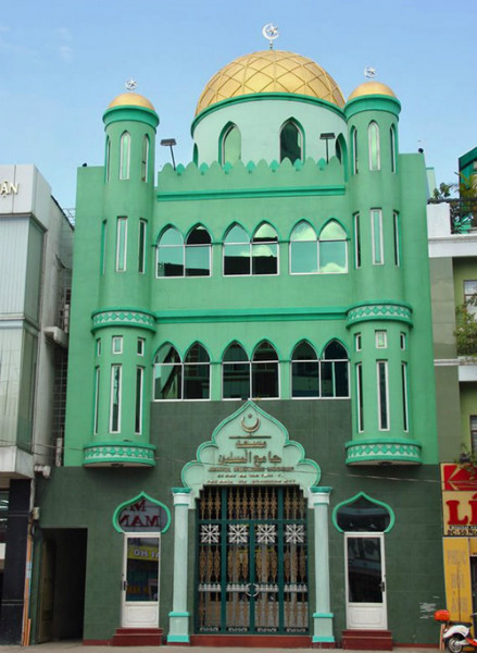 Jamiyah Islamic Mosque sai gon Viet Fun Travel