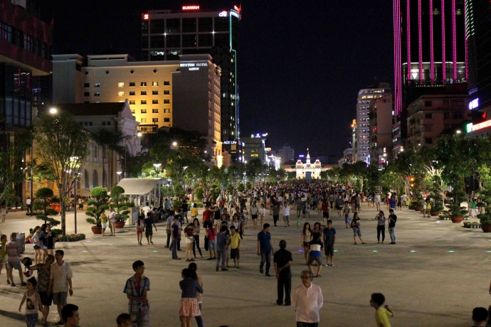 Nguyen Hue Walking Street