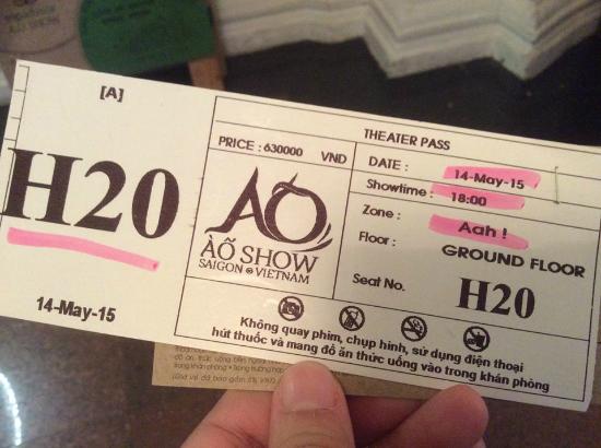 saigon opera house ticket price