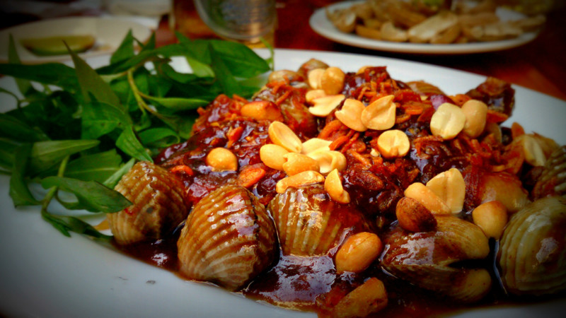 Snails and Shellfish food vietnam