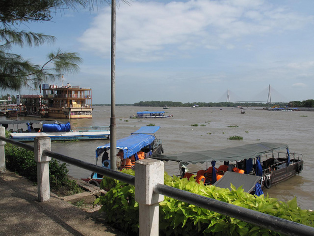 Ninh kieu wharf in Can Tho